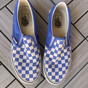 Checkboard Slip on Vans
